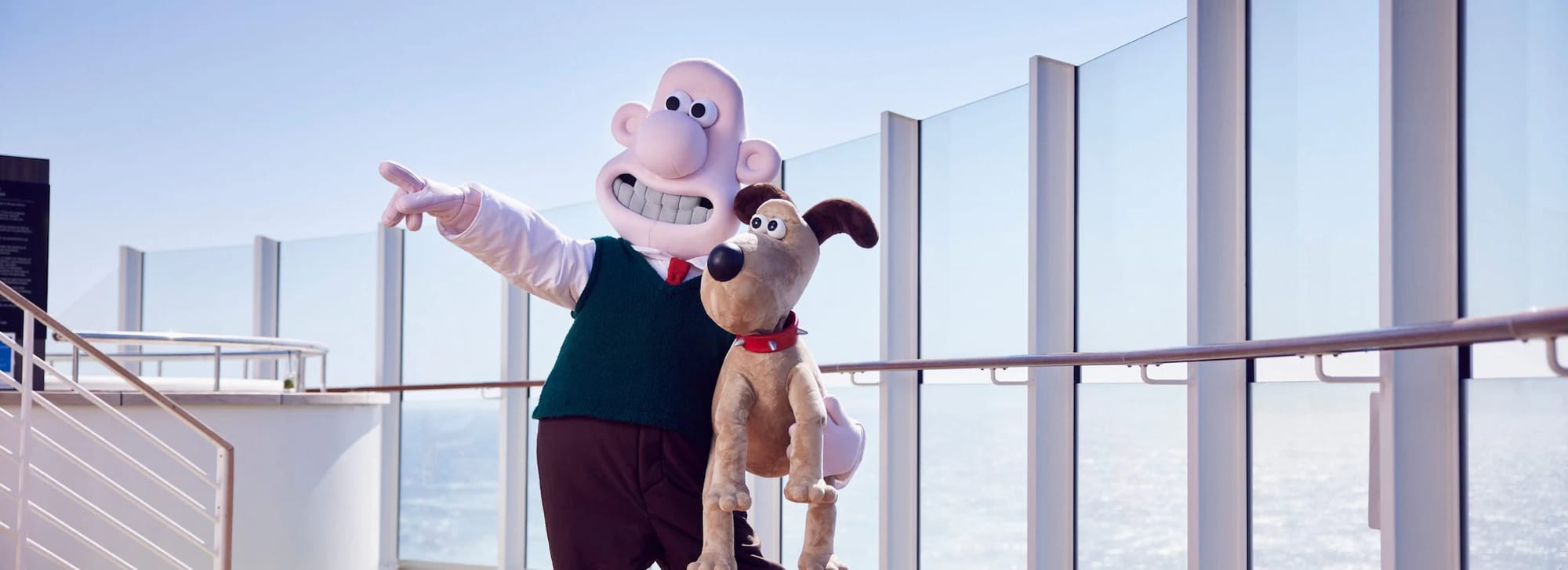 Children will love to join Wallace and Gromit on the top deck
