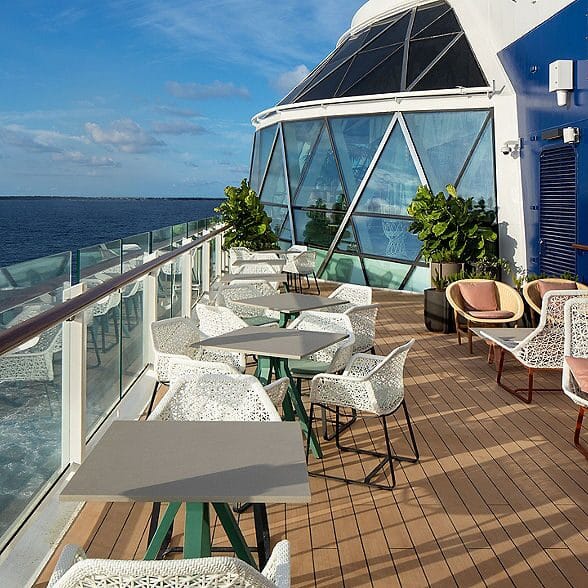 Upgrade to Retreat Class to enjoy the delights of the Eden Café