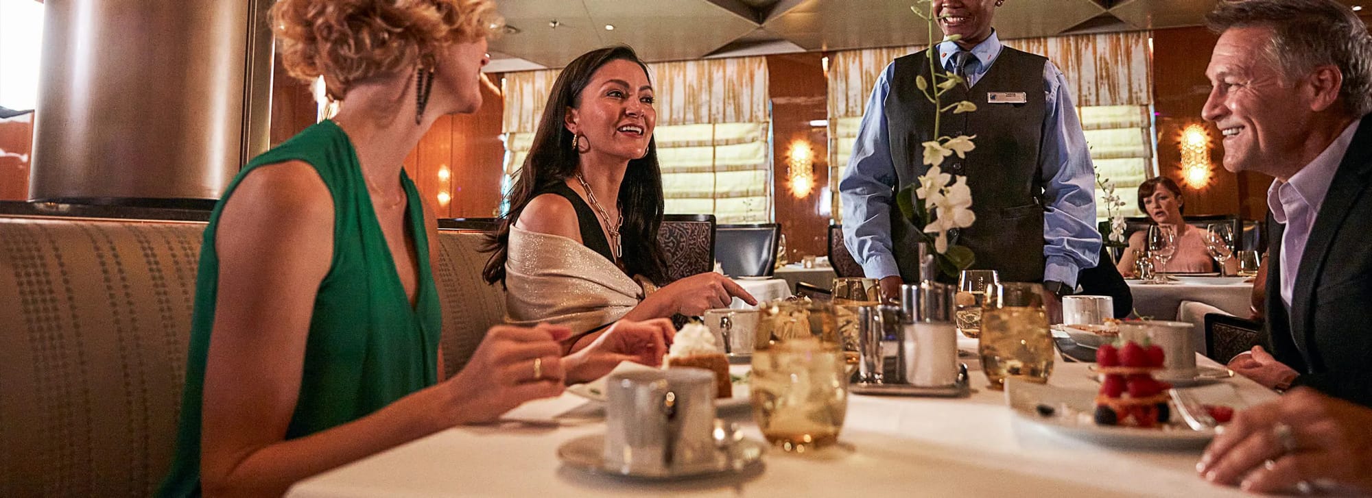 Holland America are seeking to incorporate plant-based options into their main menus