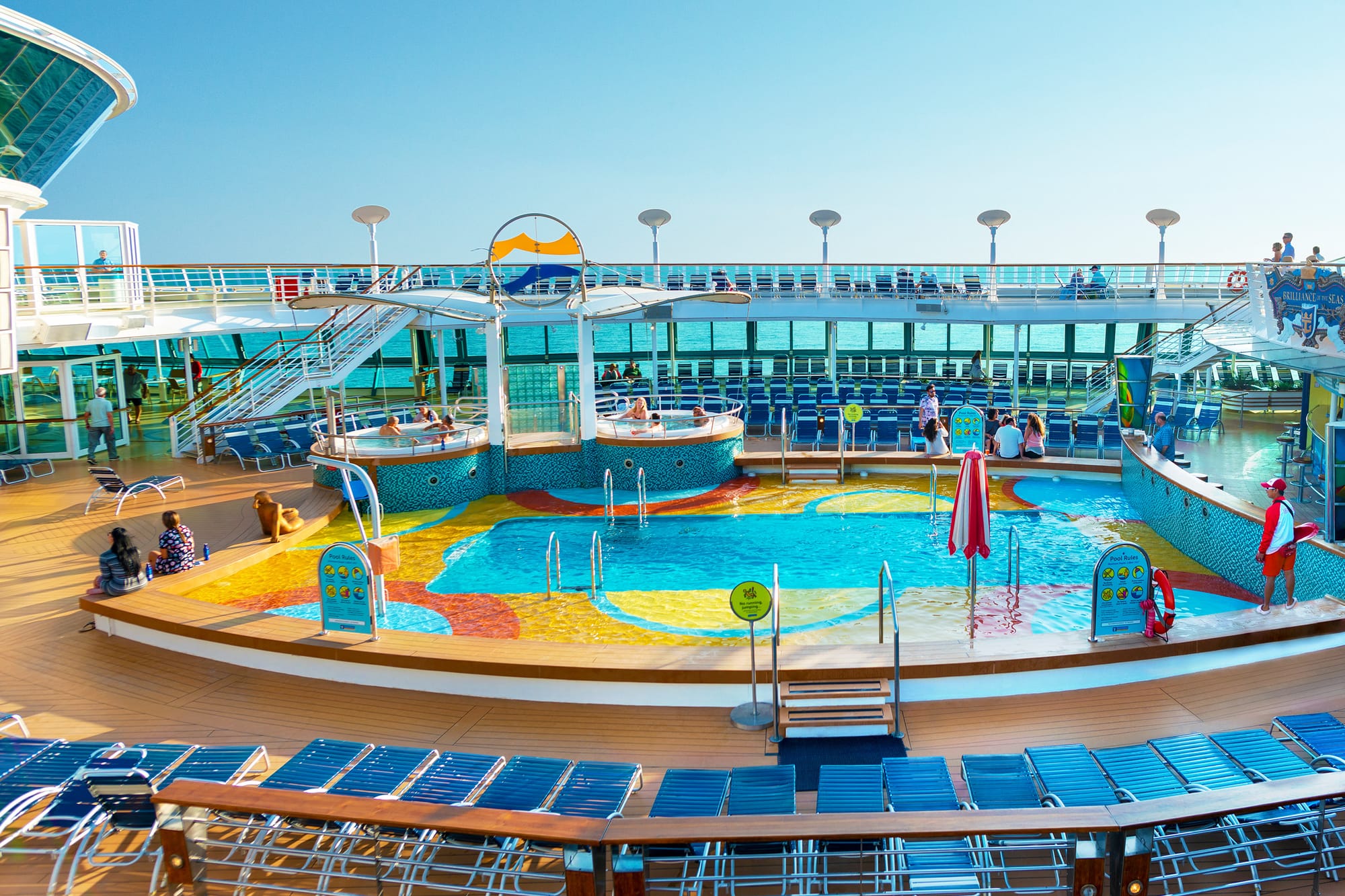 Royal Caribbean's Brilliance of the Seas' Splash Zone