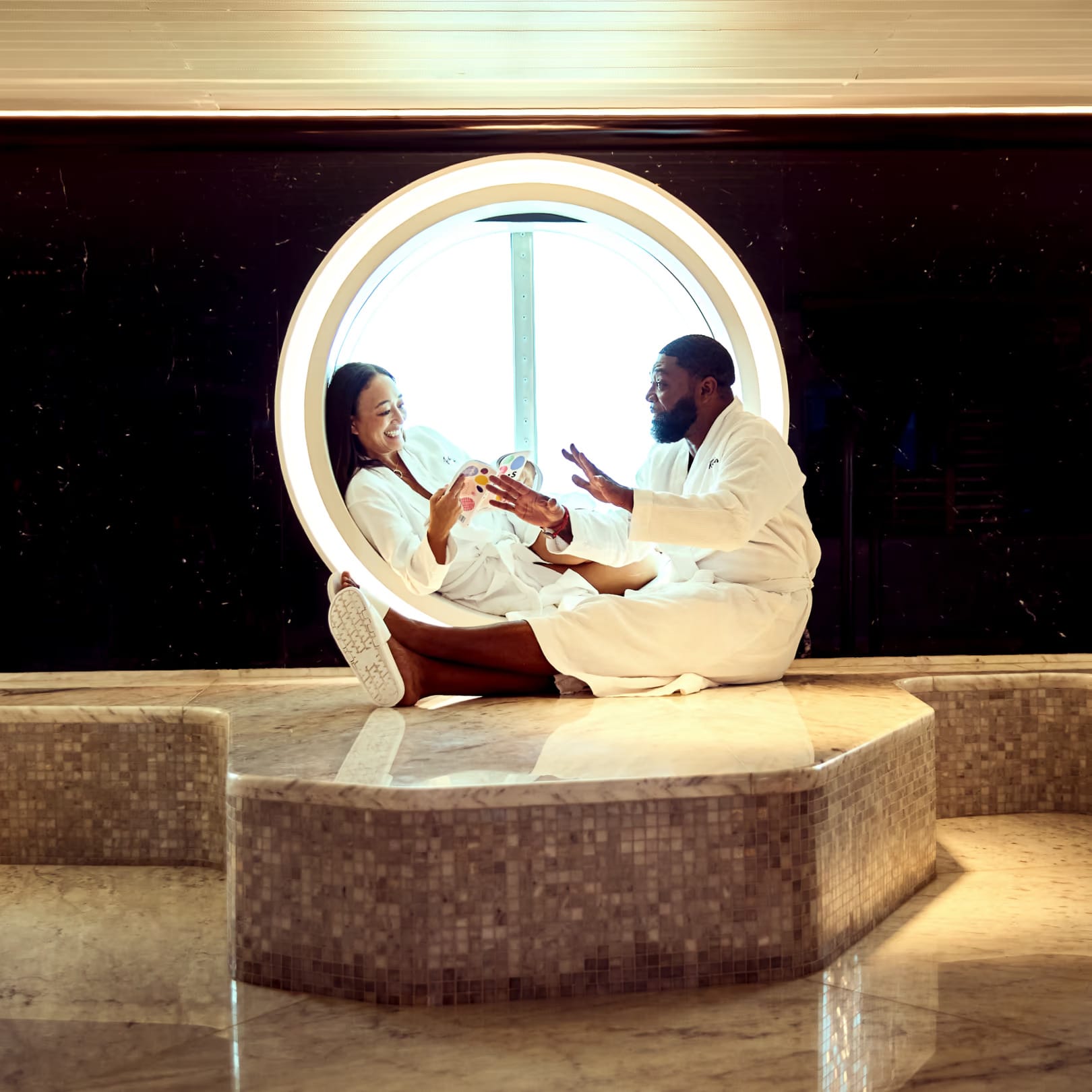 The Thermal Suite is the perfect space to relax together