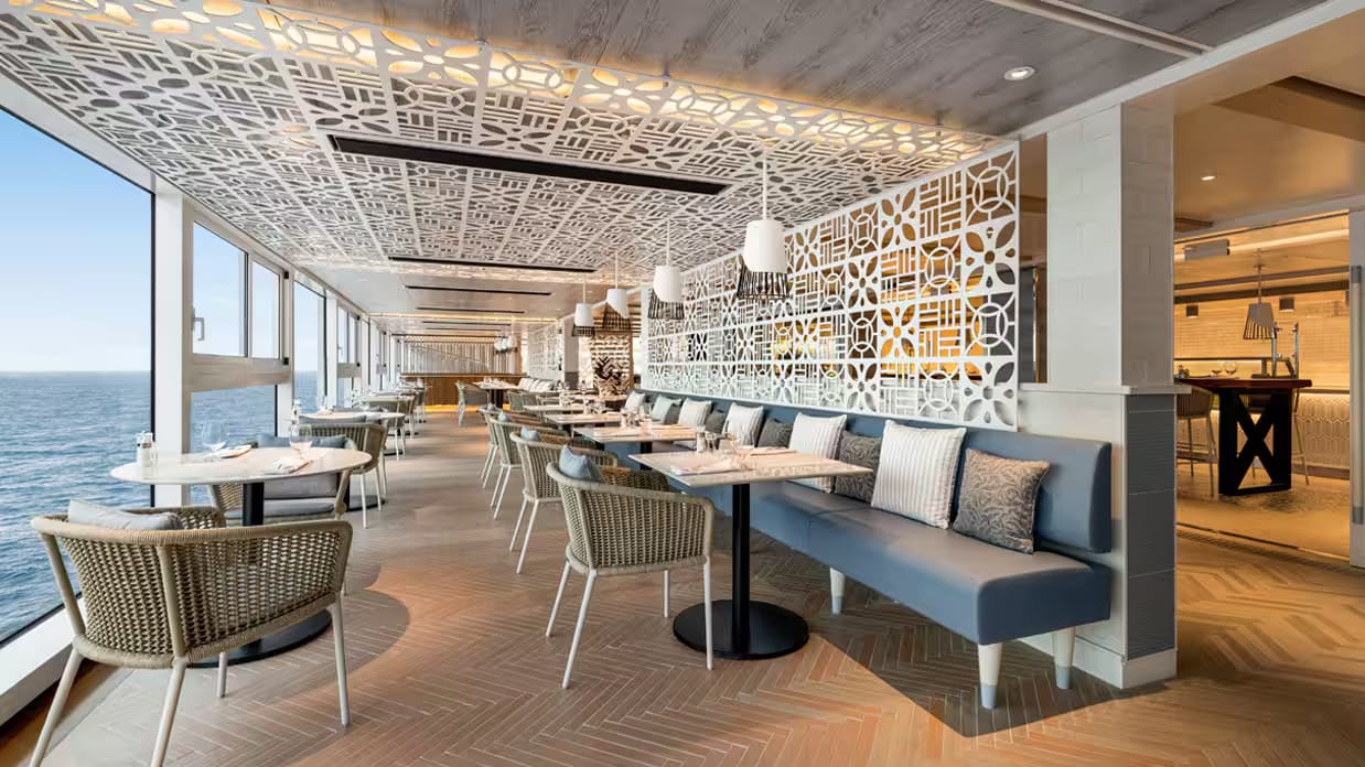 Aquamar will serve nutritious meals to the health-conscious cruiser