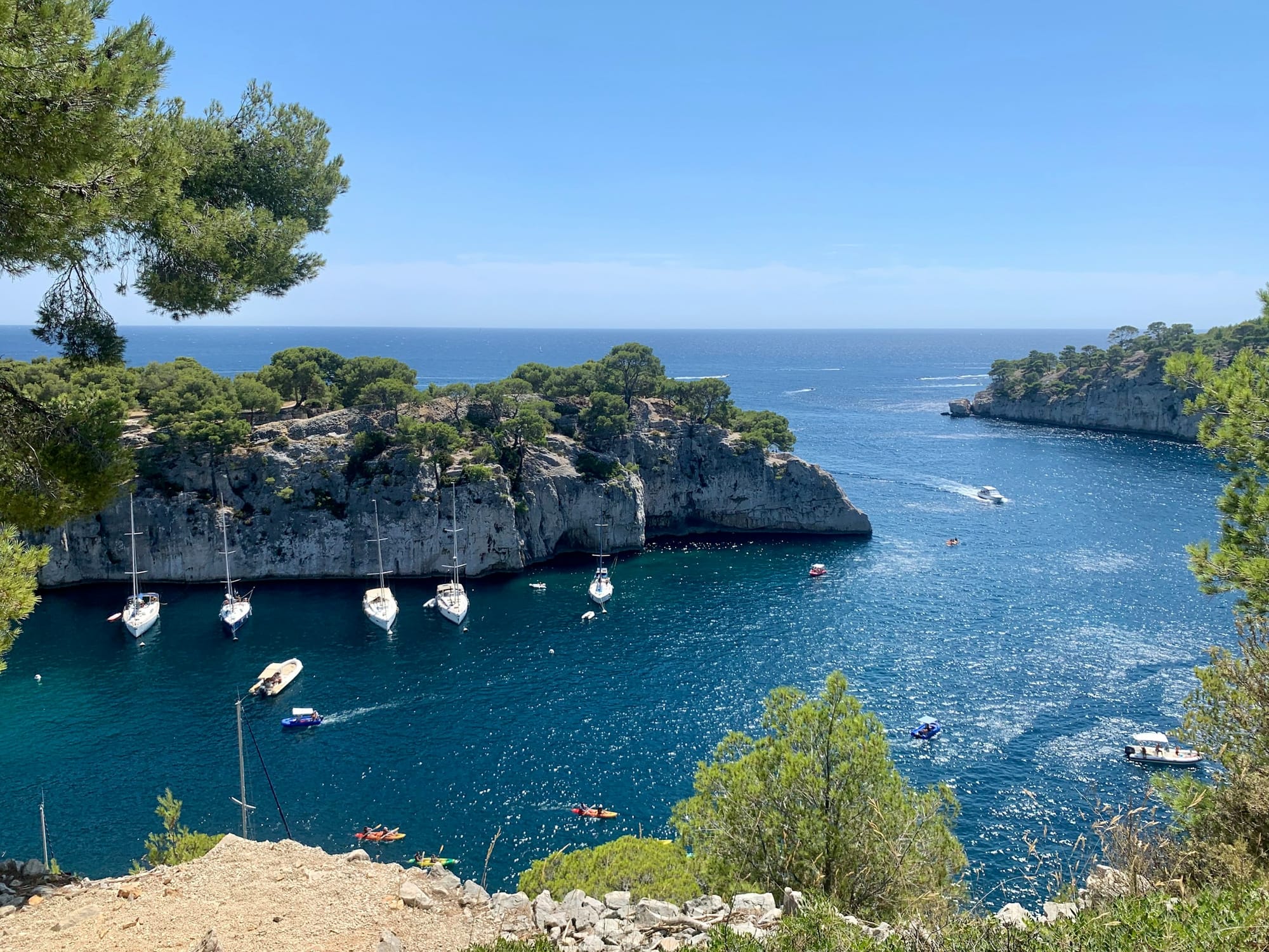 Enjoy the glistening waters of Cassis