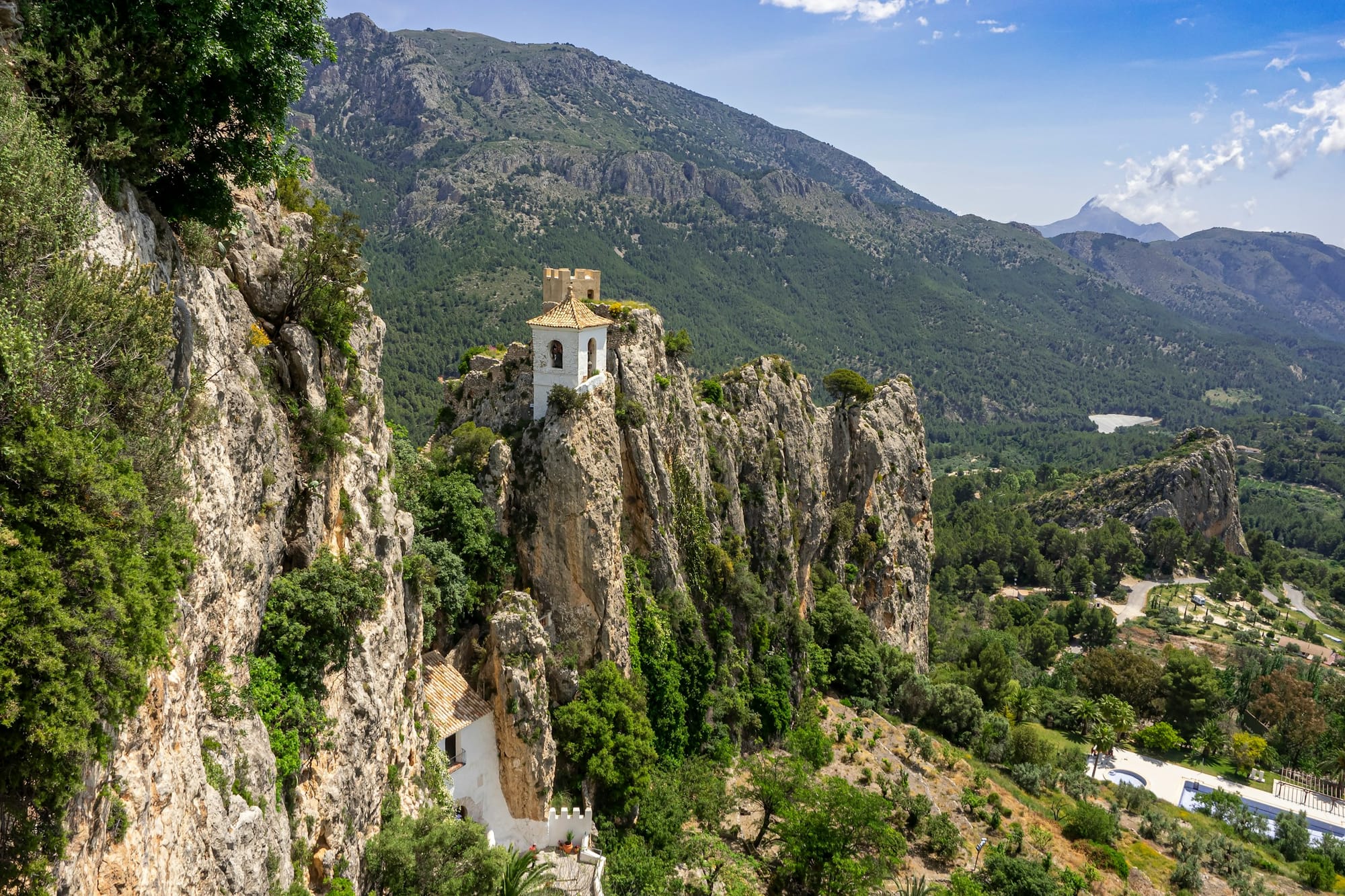 Head into the mountains to see the stunning sights of Guadalest