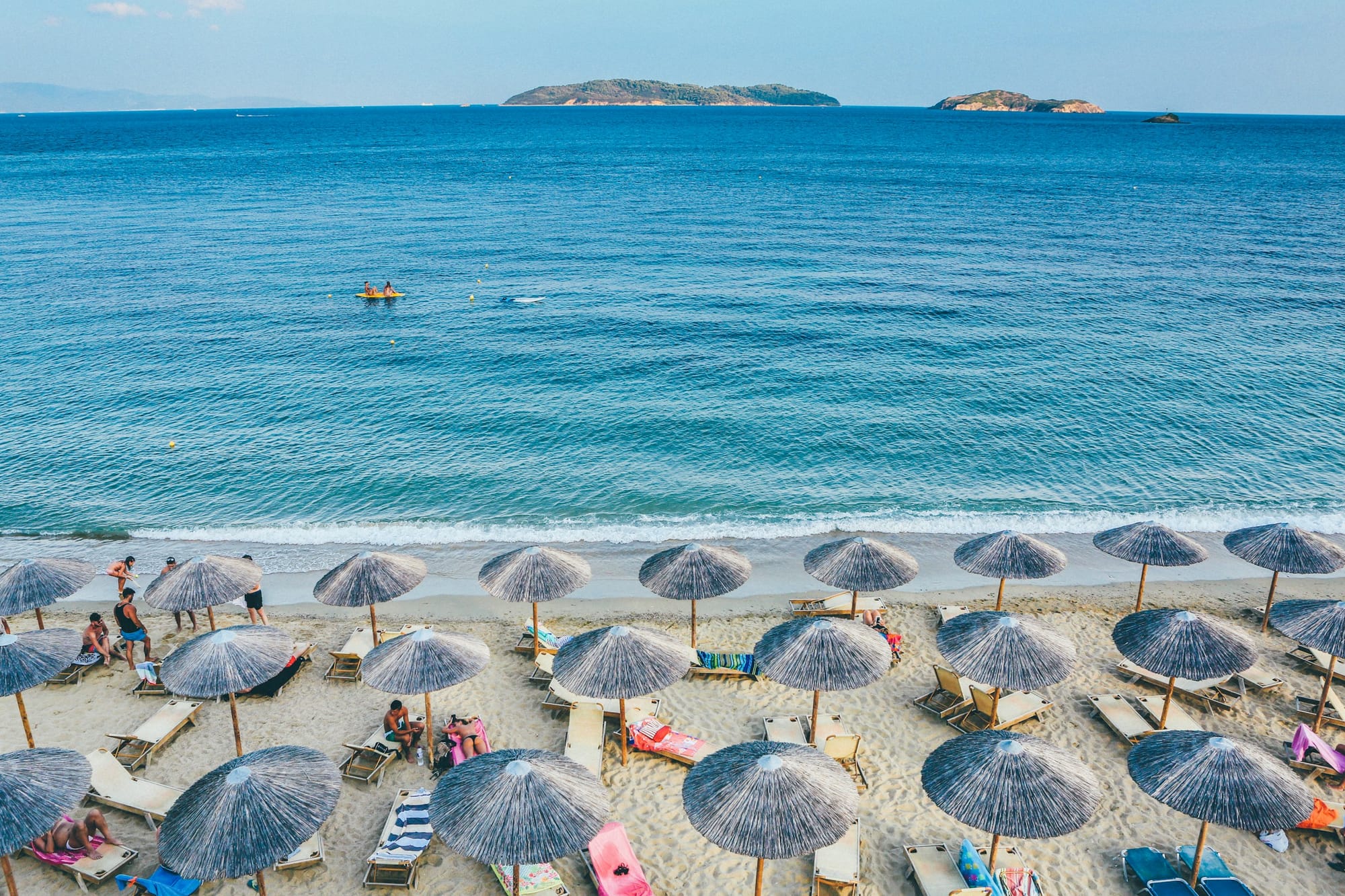 The Summer is the best time to enjoy the Mediterranean's beaches