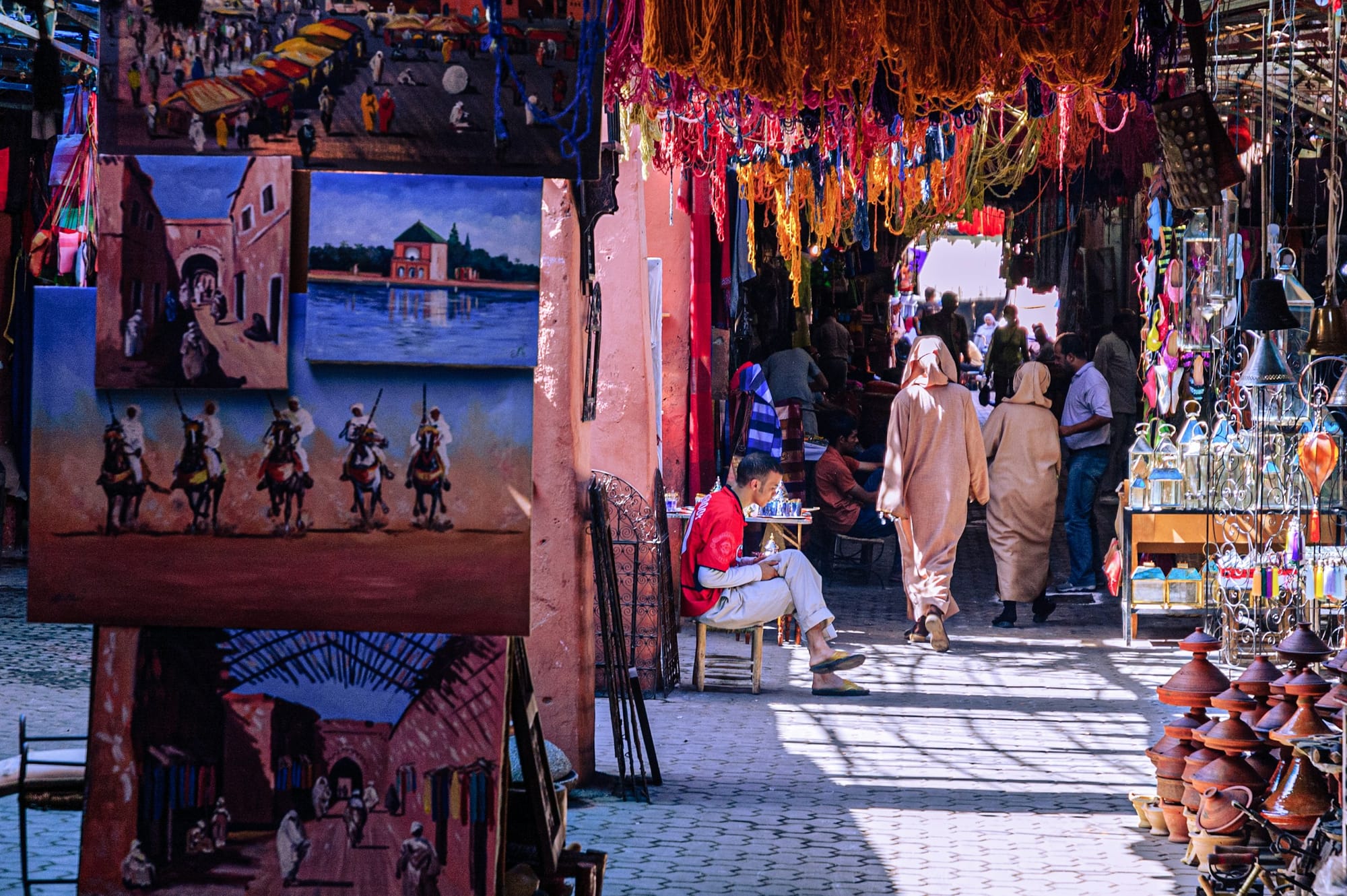 Marvel at the sights, sounds and scents of the souks in the Tunisian capital