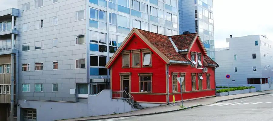 Wander around Norway with NCL to see the interesting clash of old and modern culture