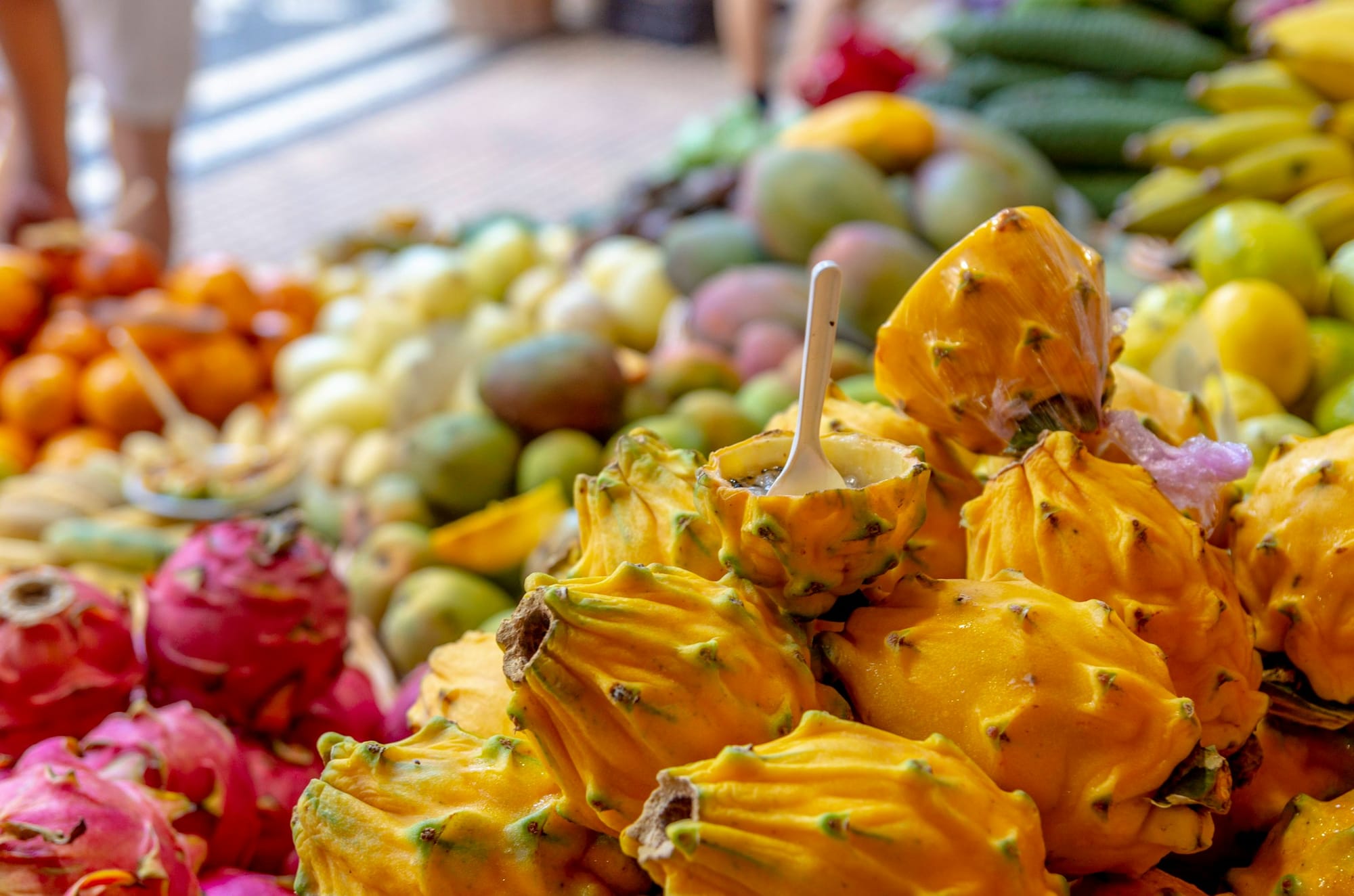 Take the opportunity to try some of the world's best fruit in Madeira
