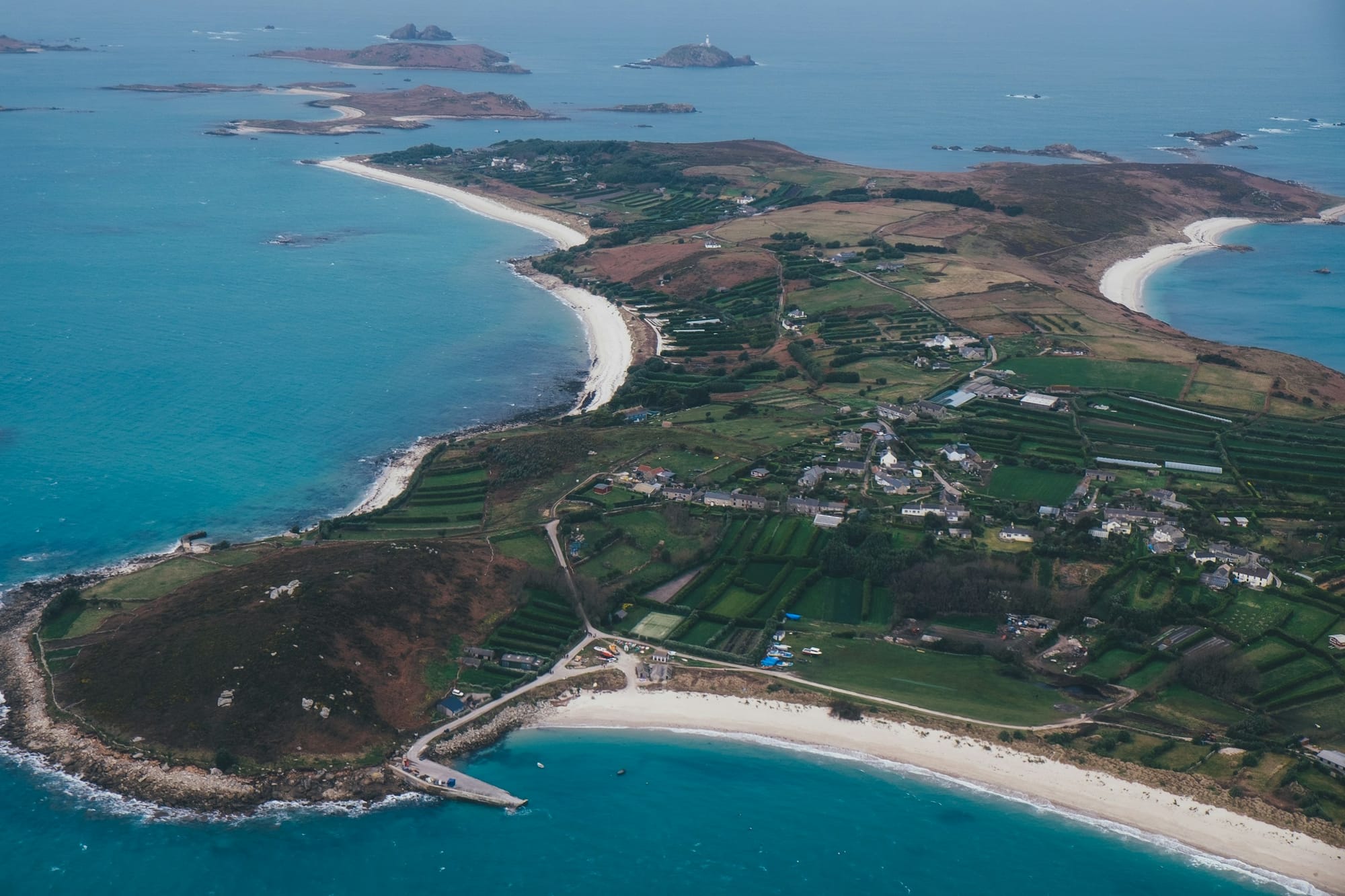 The Isles of Scilly are formed of 140 islands 