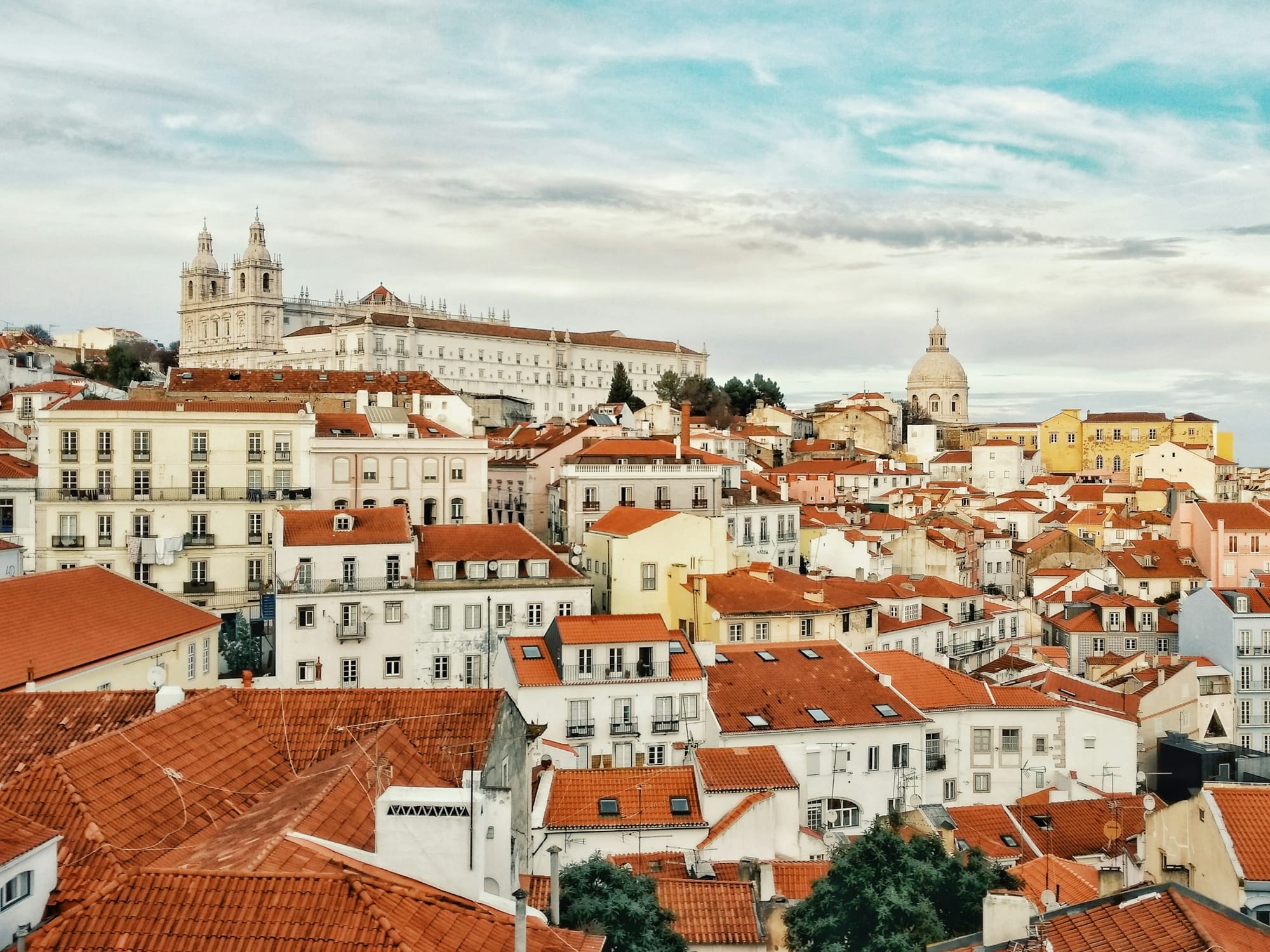 Lisbon's sky line is best explored from above