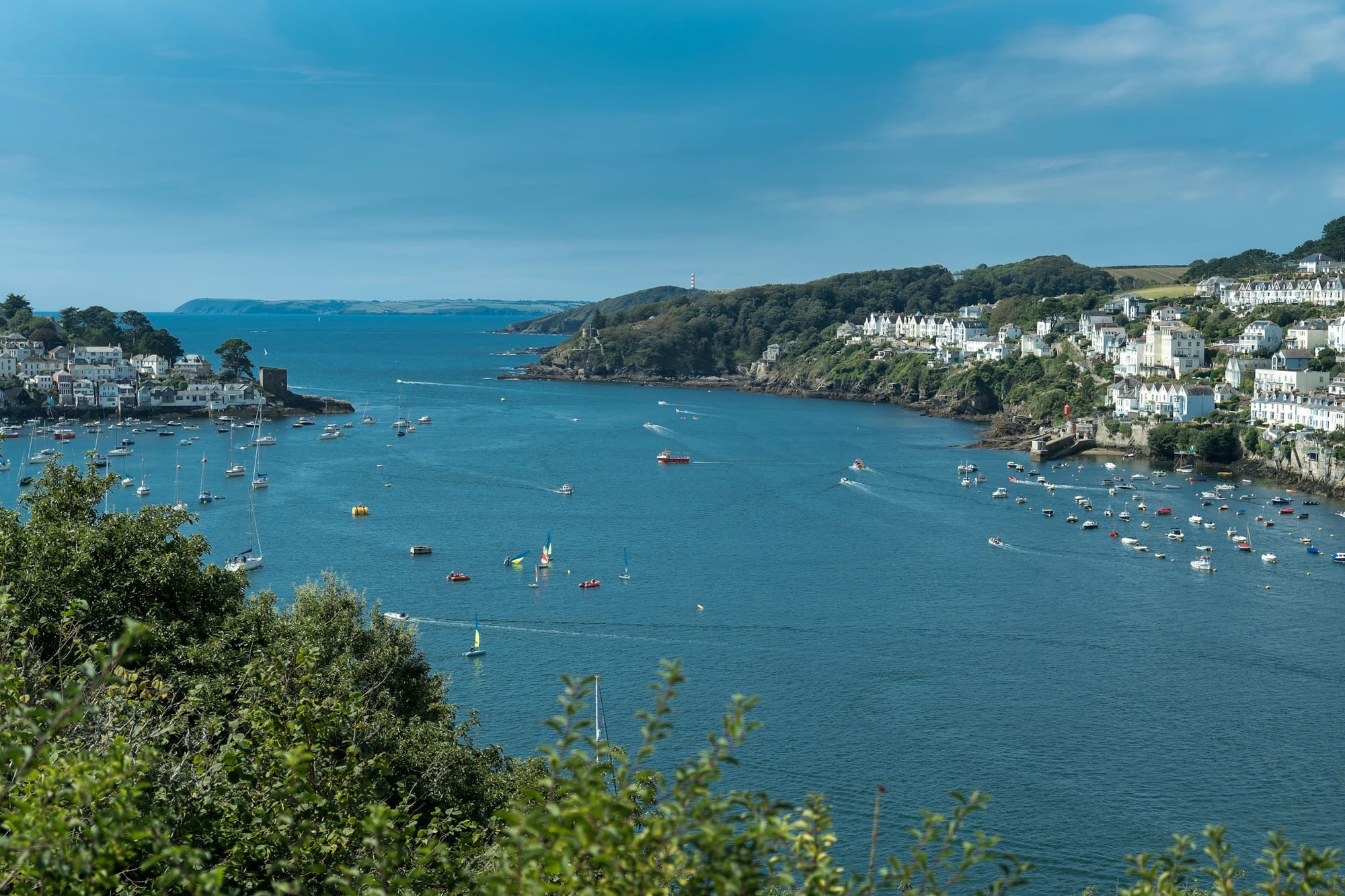Enjoy some of the most romantic scenery that Cornwall has to offer in Fowey