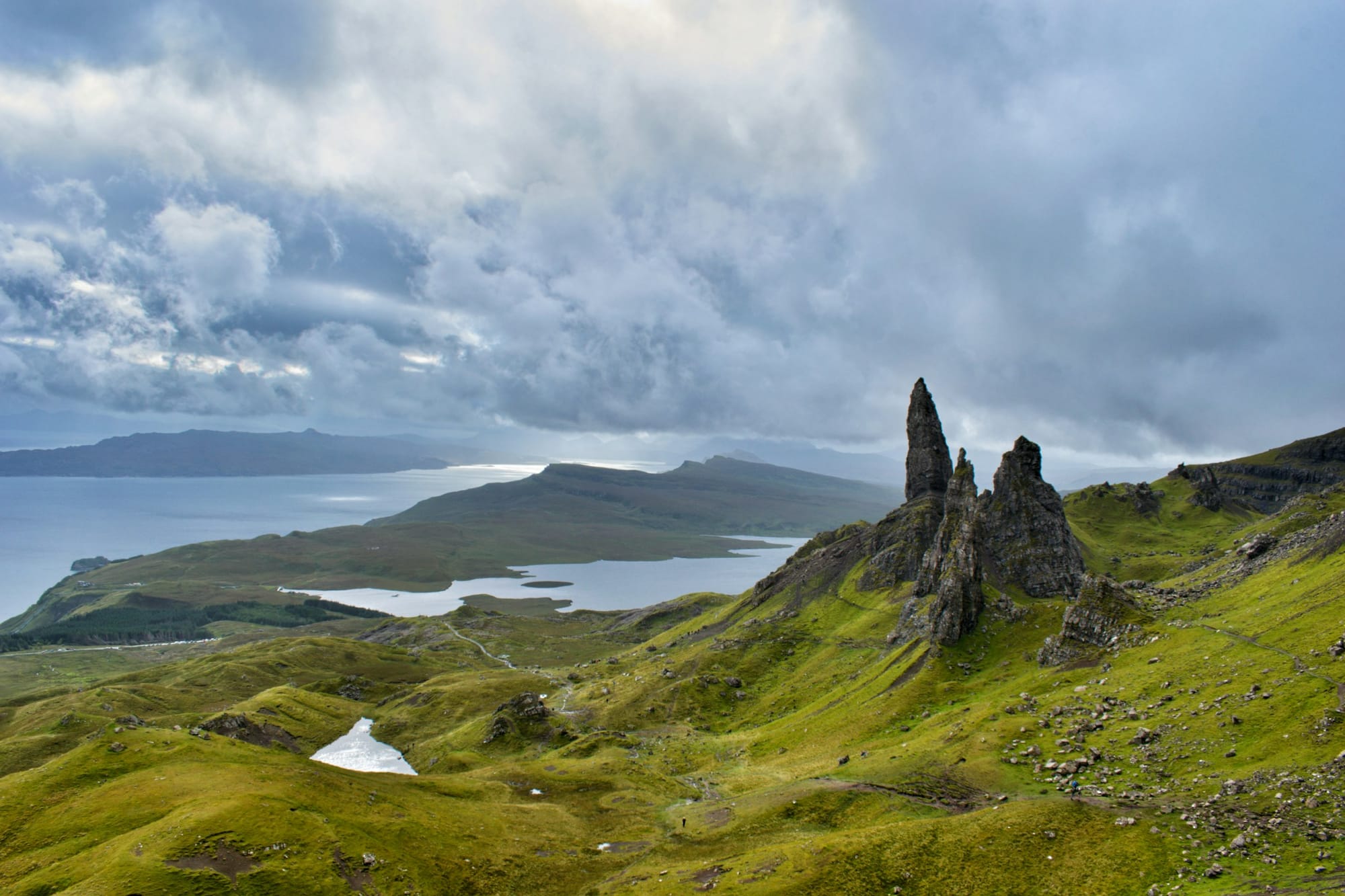 The Old Man of Storr is one of Skye's most impressive views