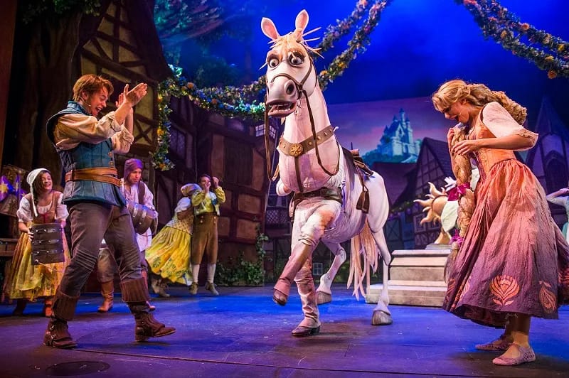 Watch Tangled the musical onboard Disney Magic