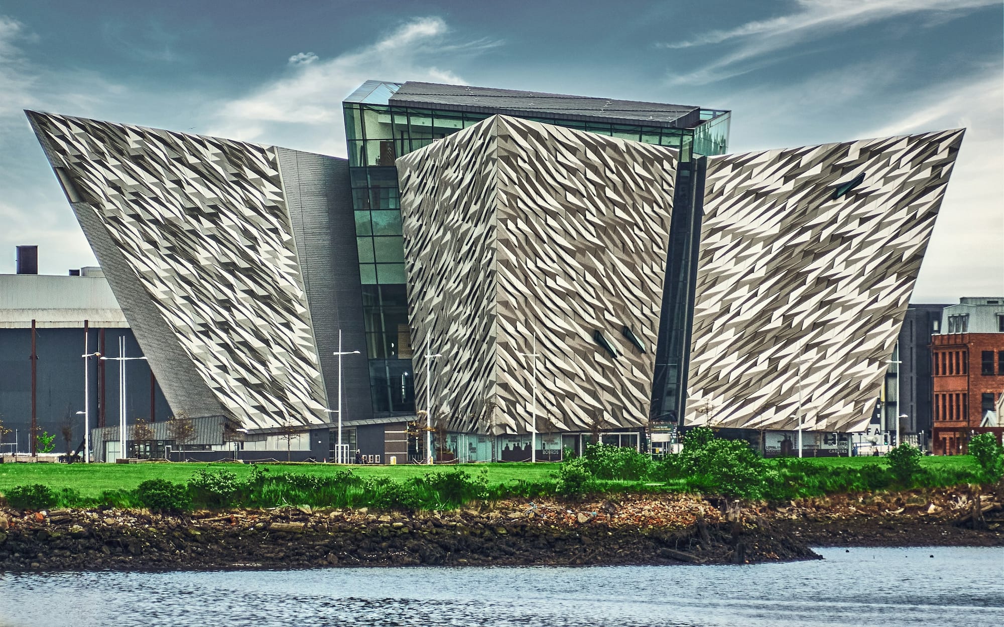 The Titanic Belfast experience stands strong on the waterfront