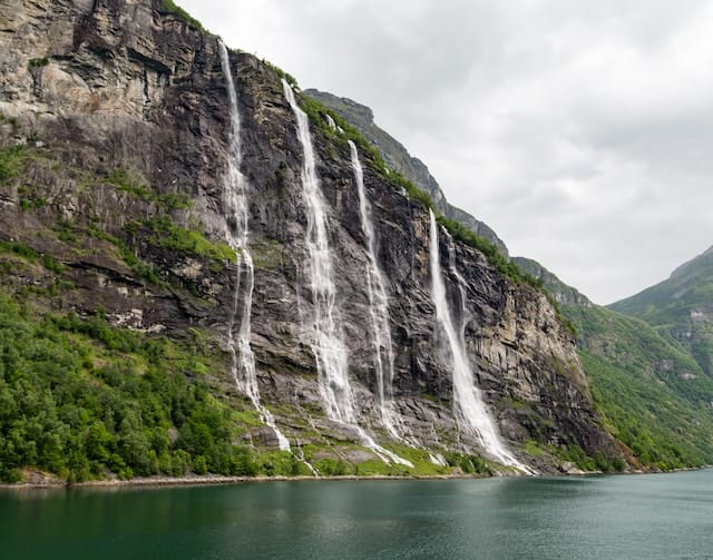 There's waterfalls aplenty in this beautiful area of the fjords
