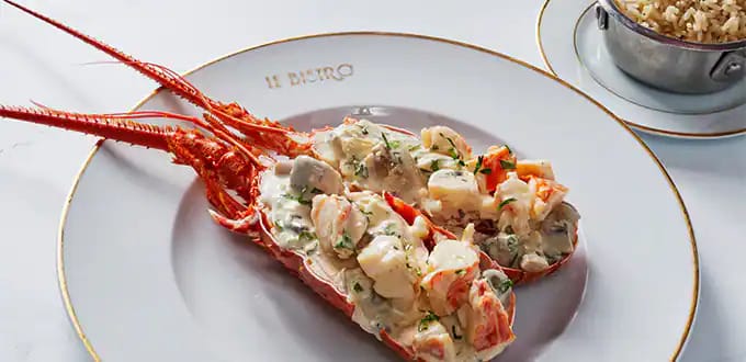 Enjoy refined French classics in Le Bistro
