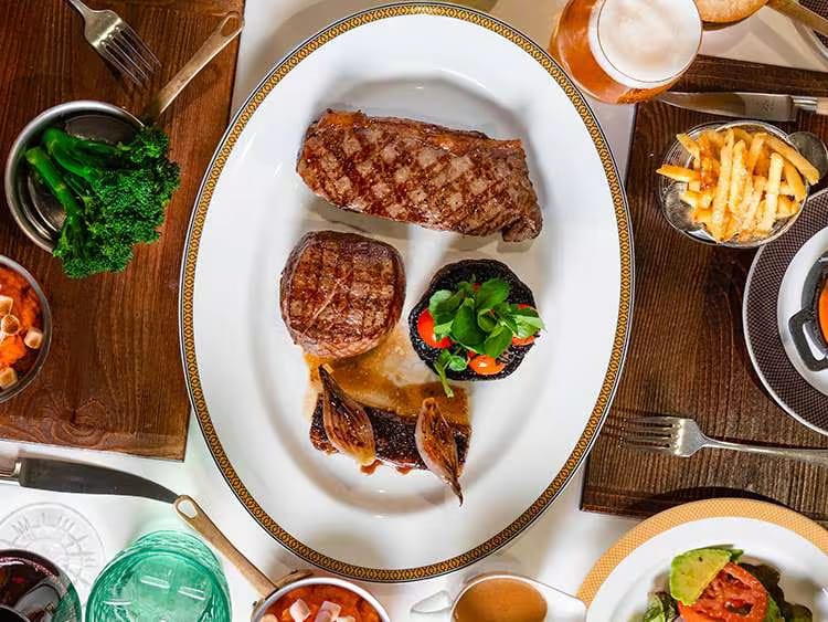 Cunard buy their beef from one of England's best butchers