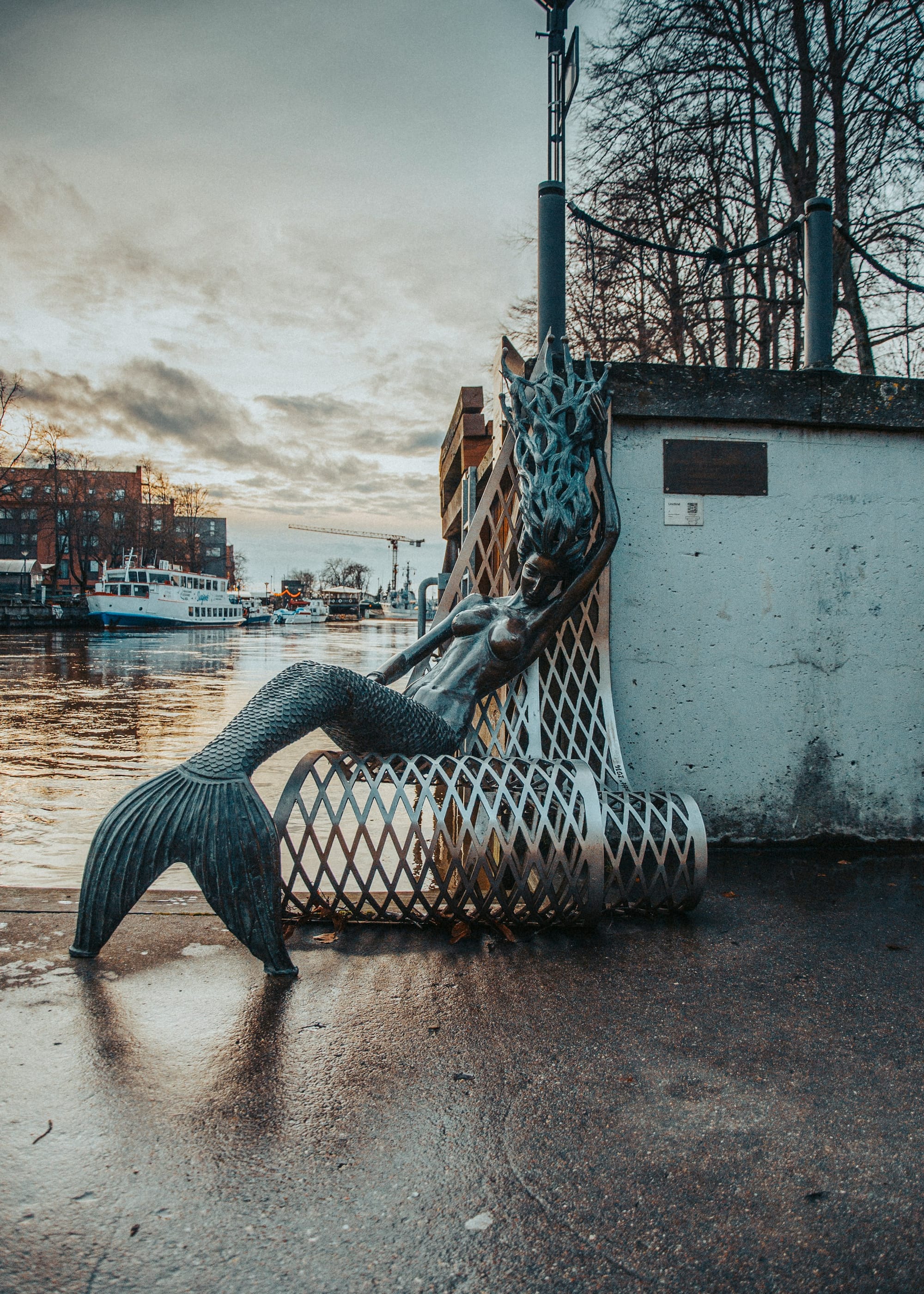 Tour the city by following its sculpture trail
