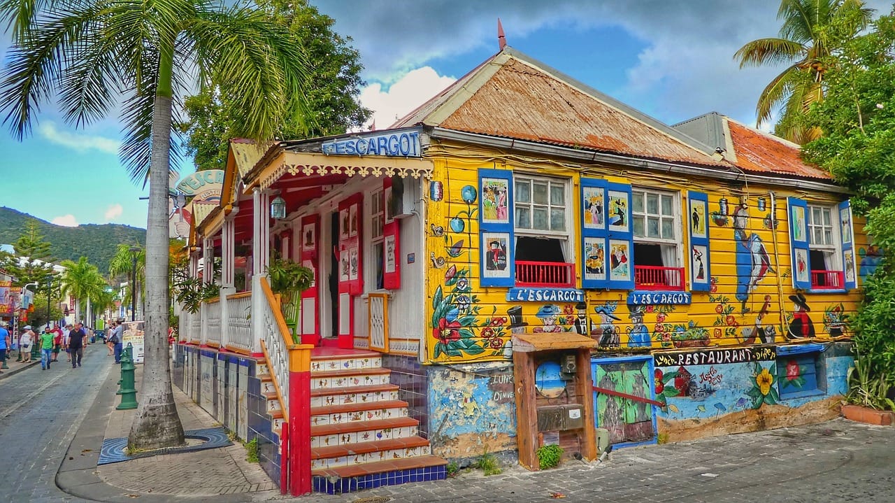 Enjoy retail therapy in the vibrant Philipsburg