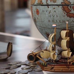 Globe with Ship